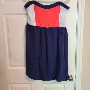 TORRID COLOR STRAPLESS SUN DRESS